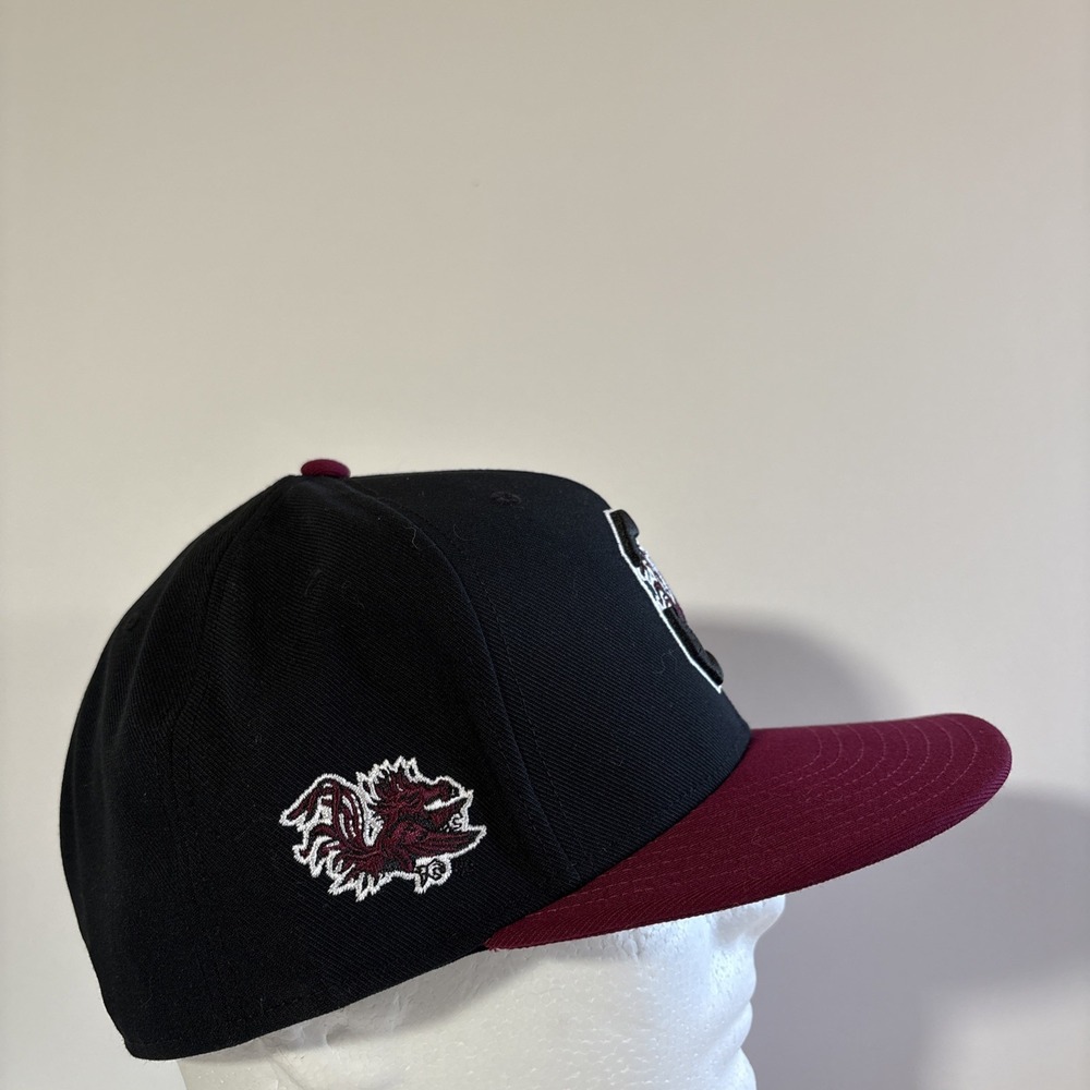 Top of The World South Carolina Gamecocks NCAA Fitted Hat 7 3/8 - Picture 4 of 7